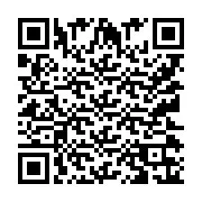 QR-koodi puhelinnumerolle +9512036104