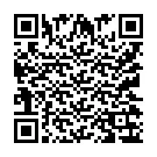 QR-koodi puhelinnumerolle +9512036348