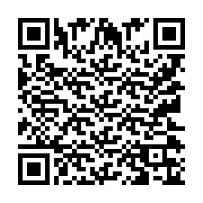 QR-koodi puhelinnumerolle +9512036504