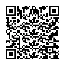 QR-code voor telefoonnummer +9512038005