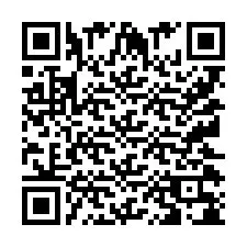 QR-koodi puhelinnumerolle +9512038018