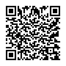 Código QR para número de telefone +9512038104