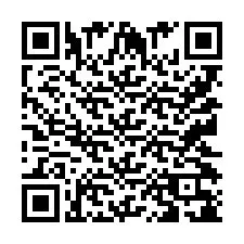 Código QR para número de teléfono +9512038129