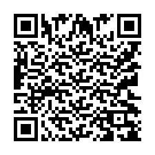 QR Code pour le numéro de téléphone +9512038130