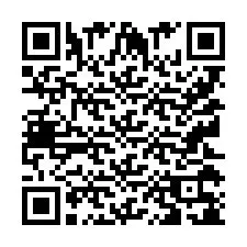 Código QR para número de telefone +9512038185