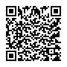 QR-koodi puhelinnumerolle +9512038204