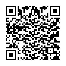 Código QR para número de telefone +9512038261