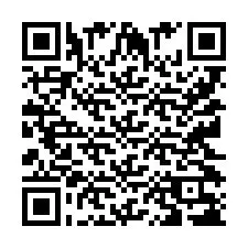 QR-koodi puhelinnumerolle +9512038326