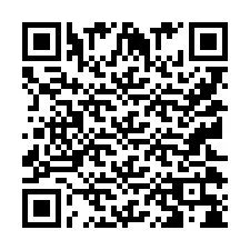 Código QR para número de teléfono +9512038445