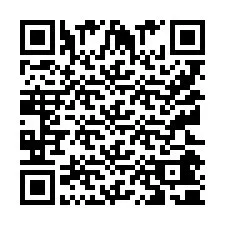 QR Code pour le numéro de téléphone +9512040180