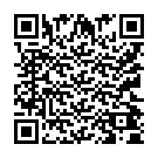 QR kód a telefonszámhoz +9512040420