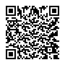 Código QR para número de telefone +9512040878