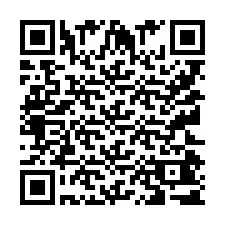 Código QR para número de telefone +9512041710