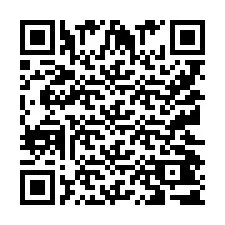 Código QR para número de telefone +9512041738