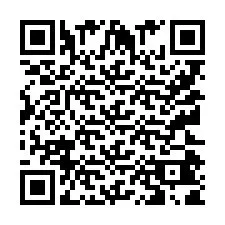 Código QR para número de telefone +9512041800