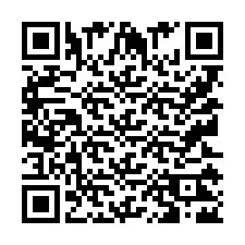 Código QR para número de telefone +9512122601