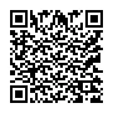 Código QR para número de teléfono +9512122621