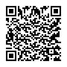 QR-koodi puhelinnumerolle +9512122643