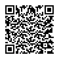 QR-koodi puhelinnumerolle +9512123640