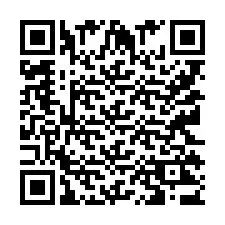 Código QR para número de telefone +9512123662