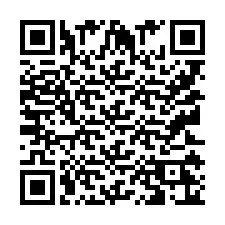 QR-code voor telefoonnummer +9512126001