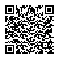 Código QR para número de telefone +9512155542