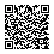 QR-koodi puhelinnumerolle +9512158008