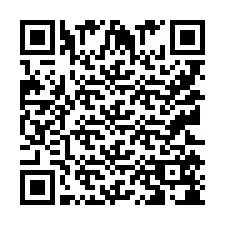 Codice QR per il numero di telefono +9512158061