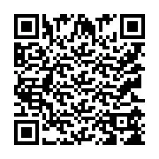 QR Code pour le numéro de téléphone +9512158201