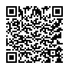 Codice QR per il numero di telefono +9512158410