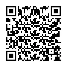 Código QR para número de telefone +9512158444