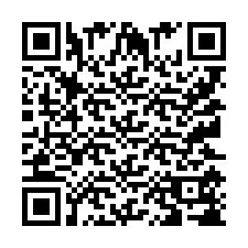 電話番号のQRコード +9512158718