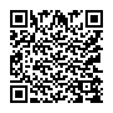 電話番号のQRコード +9512158734