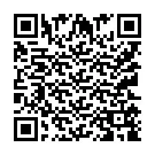 Codice QR per il numero di telefono +9512158954