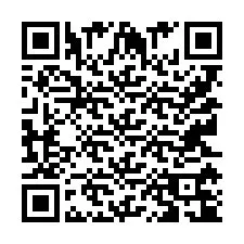 QR-koodi puhelinnumerolle +9512174107