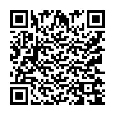 QR-koodi puhelinnumerolle +9512174134