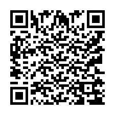 QR-koodi puhelinnumerolle +9512174320