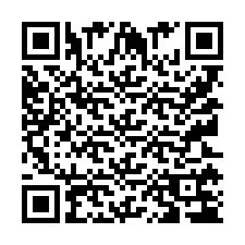 QR-koodi puhelinnumerolle +9512174340