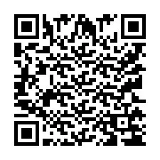 Codice QR per il numero di telefono +9512174350