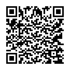 QR-koodi puhelinnumerolle +9512174363