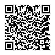 QR-koodi puhelinnumerolle +9512174385