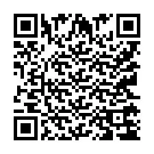 QR-koodi puhelinnumerolle +9512174386