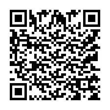 QR-koodi puhelinnumerolle +9512175444