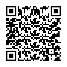 QR-koodi puhelinnumerolle +9512175454