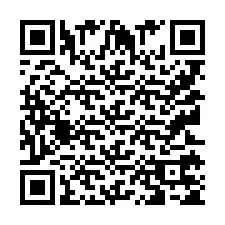 Codice QR per il numero di telefono +9512175581