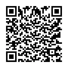 QR-koodi puhelinnumerolle +9512177804