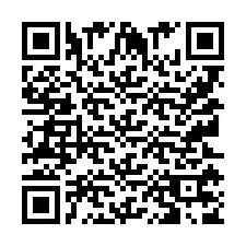 Codice QR per il numero di telefono +9512177814