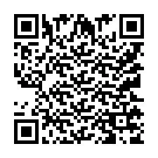 QR-koodi puhelinnumerolle +9512177854