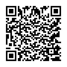 QR-koodi puhelinnumerolle +9512180355