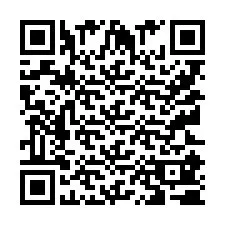 QR Code pour le numéro de téléphone +9512180710